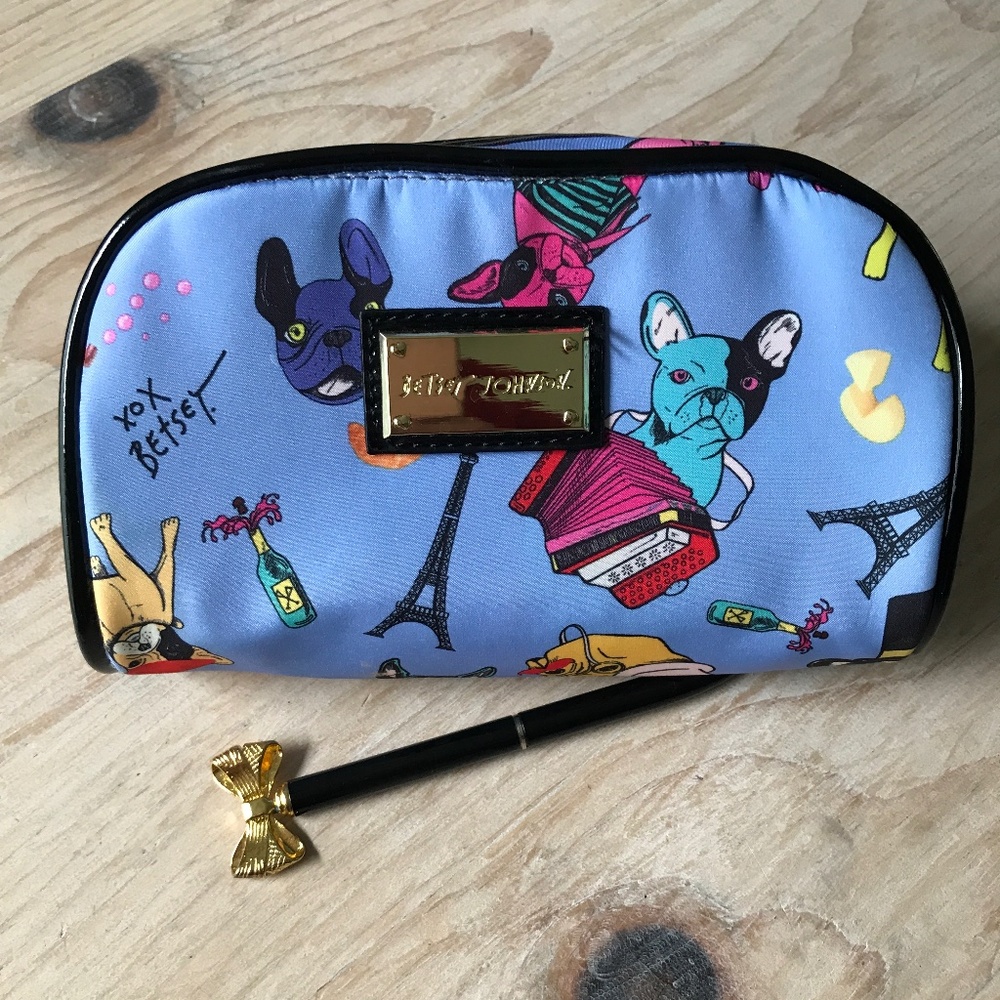 Betsy Johnson Makeup Bag